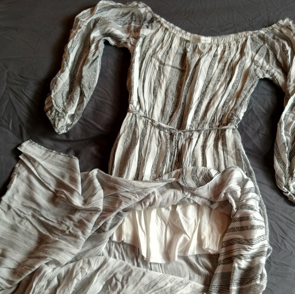 Bohemian Goddess Maxi Split Front Dress - Picture 4 of 4